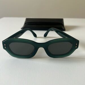 Isabel Marant green sunglasses